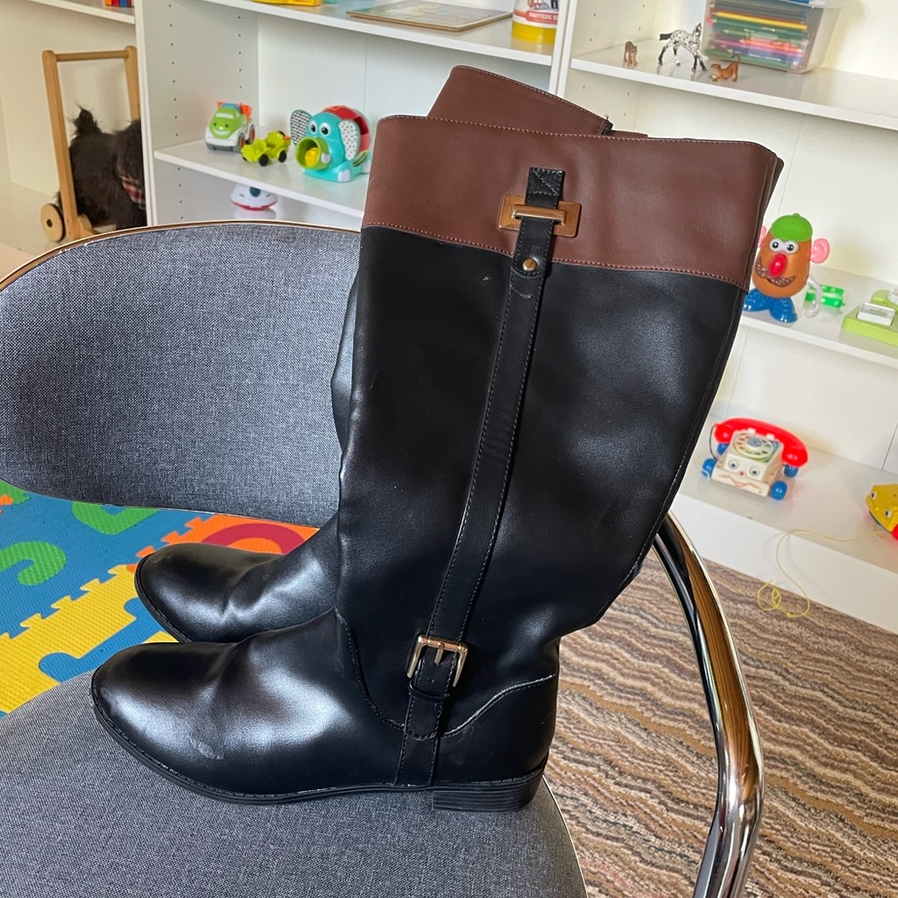Karen Scott Womens Deliee Riding Boots
